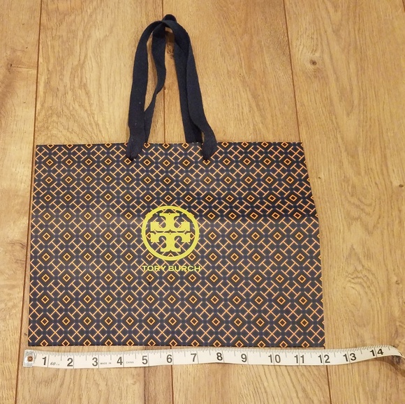 Tory Burch Empty Shopping Paper Gift Bag 12x5x9 - Picture 2 of 6